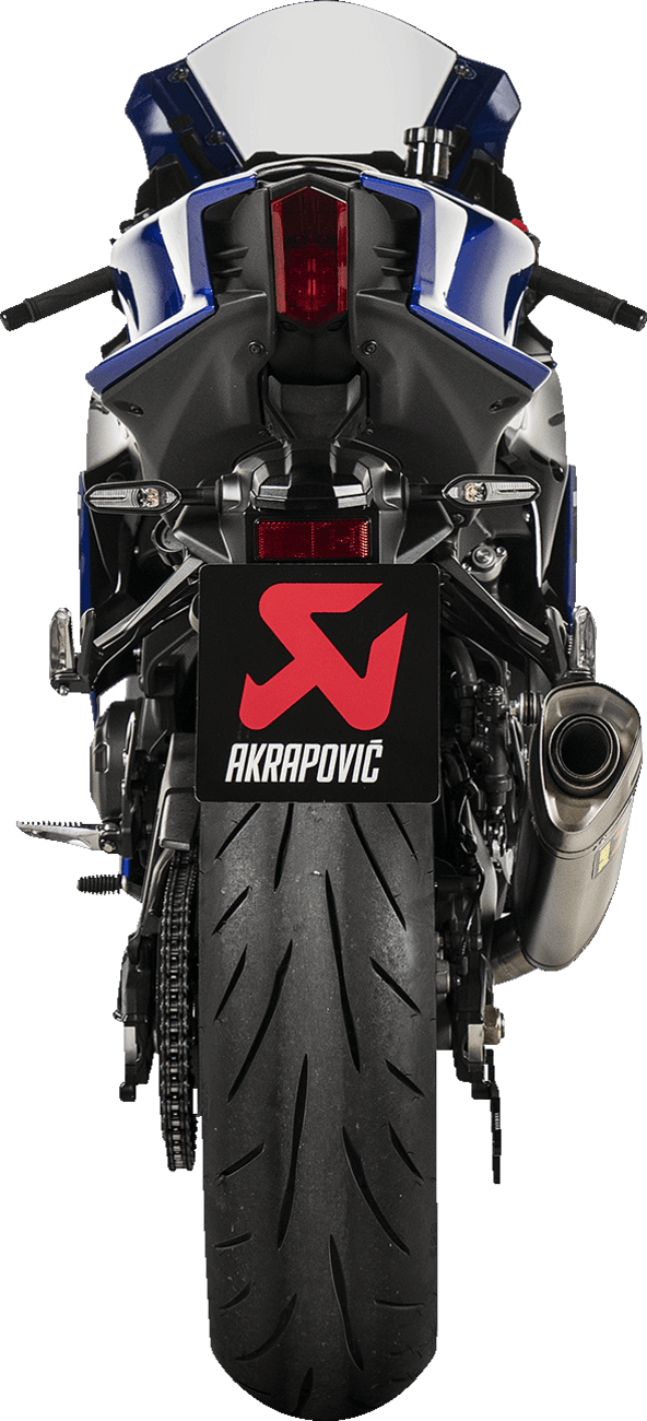 AKRAPOVIC 1810-3237 Racing Line Exhaust System - Titanium - Yamaha R9