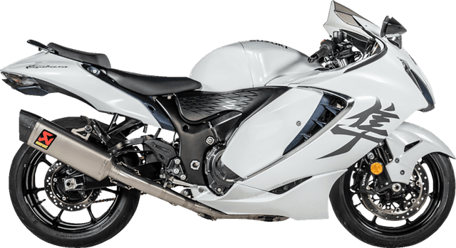 AKRAPOVIC 1810-3253 Racing Line Exhaust System - Titanium - Suzuki Hayabusa — image 1 of 2