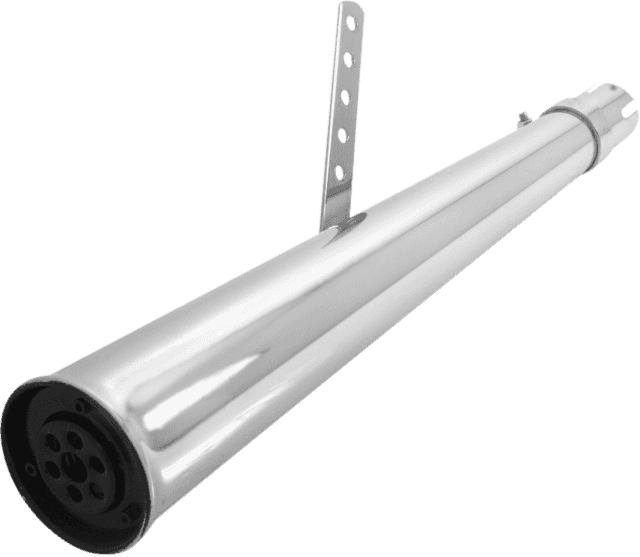EMGO 1811-1046 Megaphone Muffler - Universal - 24" - Wide-Mouth Megaphone