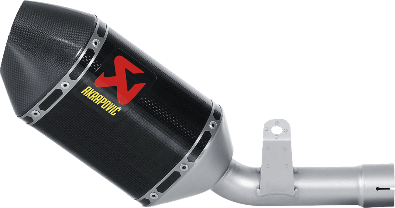 AKRAPOVIC 1811-1425 Slip-On Line Muffler - Carbon Fiber