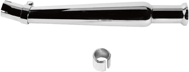 EMGO 1811-1474 Bell-End Megaphone Muffler - Upswept Left