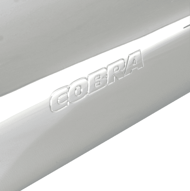 COBRA 1811-2385 4" Slip-On Muffler - Chrome - '11-'17 Stryker — image 3 of 5