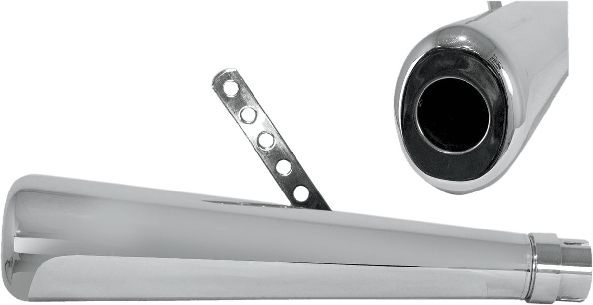 EMGO 1811-2528 Roadhawk 50 Oval Megaphone Muffler