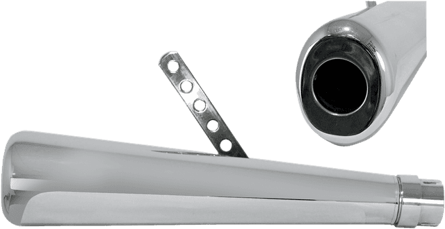 EMGO 1811-2528 Roadhawk 50 Oval Megaphone Muffler