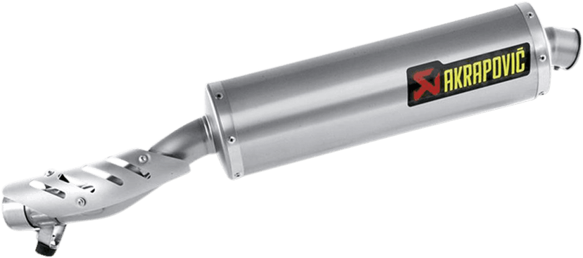 AKRAPOVIC 1811-2596 Muffler - Titanium — image 3 of 3