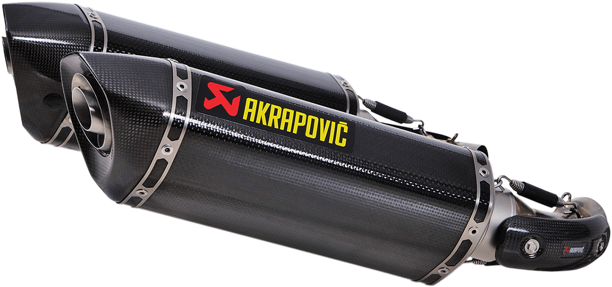 AKRAPOVIC 1811-2653 Mufflers - Carbon Fiber