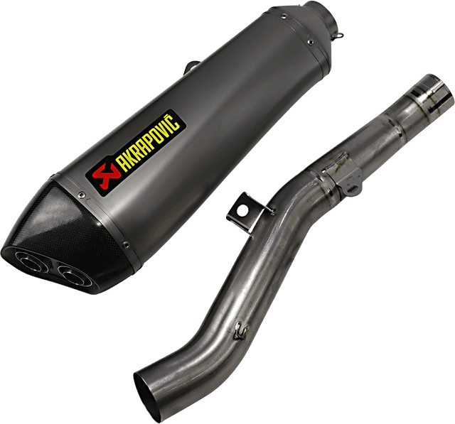 AKRAPOVIC 1811-2694 Muffler - Titanium — image 1 of 3