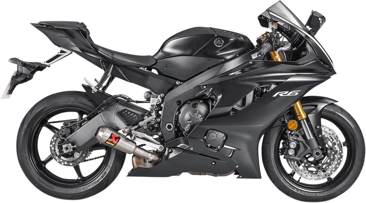 AKRAPOVIC 1811-2697 Slip-On Line Muffler - Titanium