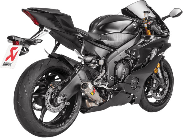 AKRAPOVIC 1811-2697 Slip-On Line Muffler - Titanium — image 2 of 4