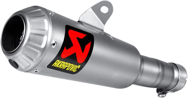 AKRAPOVIC 1811-2697 Slip-On Line Muffler - Titanium — image 4 of 4