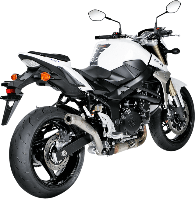 AKRAPOVIC 1811-2840 Megaphone Muffler - Titanium — image 1 of 2