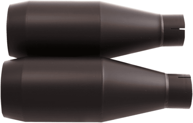 TRASK 1811-2901 Slip-On Mufflers - Black - Scout — image 3 of 3