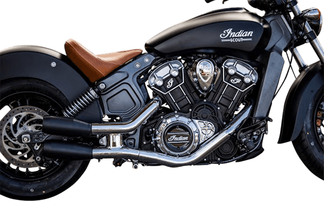 TRASK 1811-2901 Slip-On Mufflers - Black - Scout — image 1 of 3