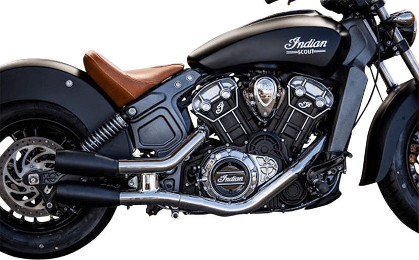 TRASK 1811-2901 Slip-On Mufflers - Black - Scout — image 1 of 3