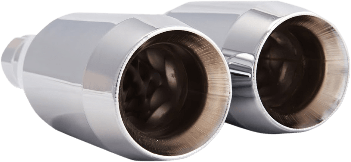 TRASK 1811-2902 Slip-On Mufflers - Chrome - Scout