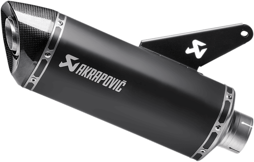 AKRAPOVIC 1811-2903 Slip-On Line Muffler - Titanium - Black - 821/1200 Monster — image 2 of 2