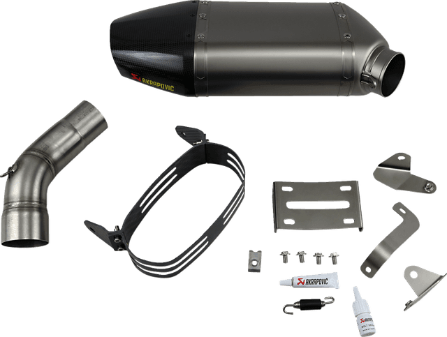 AKRAPOVIC 1811-2944 Muffler - Titanium — image 5 of 5