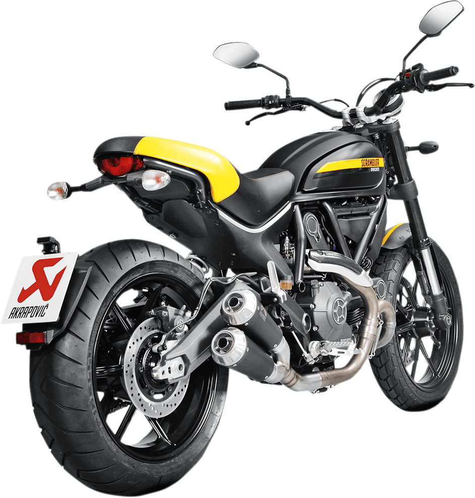 AKRAPOVIC 1811-2948 Ducati Scrambler Titanium Muffler