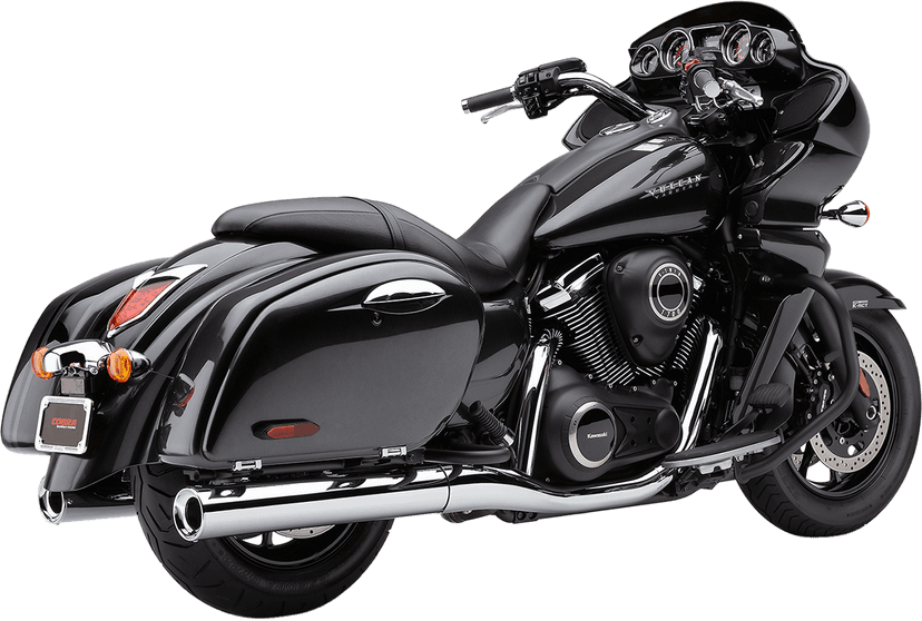 COBRA 1811-3058 4" Classic Slip-On Mufflers - Standard Tip - VN1700 — image 1 of 3