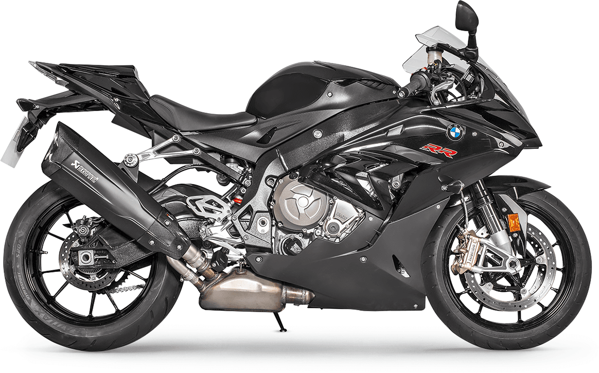 AKRAPOVIC 1811-3327 Muffler - Black - Titanium - S1000RR