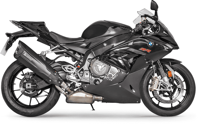 AKRAPOVIC 1811-3327 Muffler - Black - Titanium - S1000RR — image 1 of 2