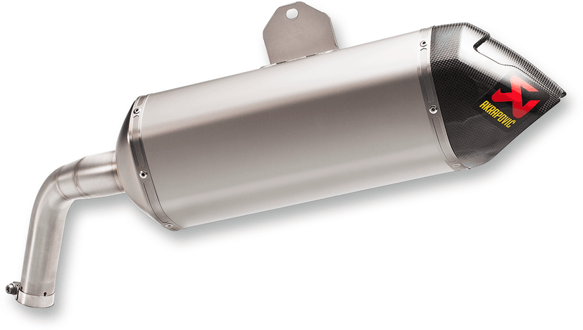 AKRAPOVIC 1811-3338 Muffler - Titanium — image 2 of 2