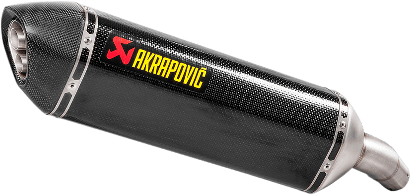 AKRAPOVIC 1811-3408 Slip-On Line Muffler - Carbon Fiber — image 2 of 2