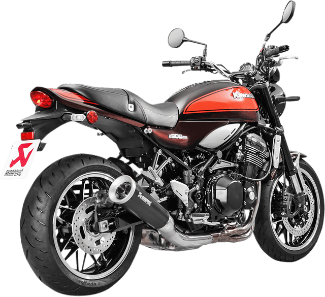 AKRAPOVIC 1811-3437 Muffler - Black - Titanium - Z900 RS/Cafe — image 1 of 2