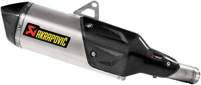 AKRAPOVIC 1811-3706 Muffler - Titanium — image 2 of 2