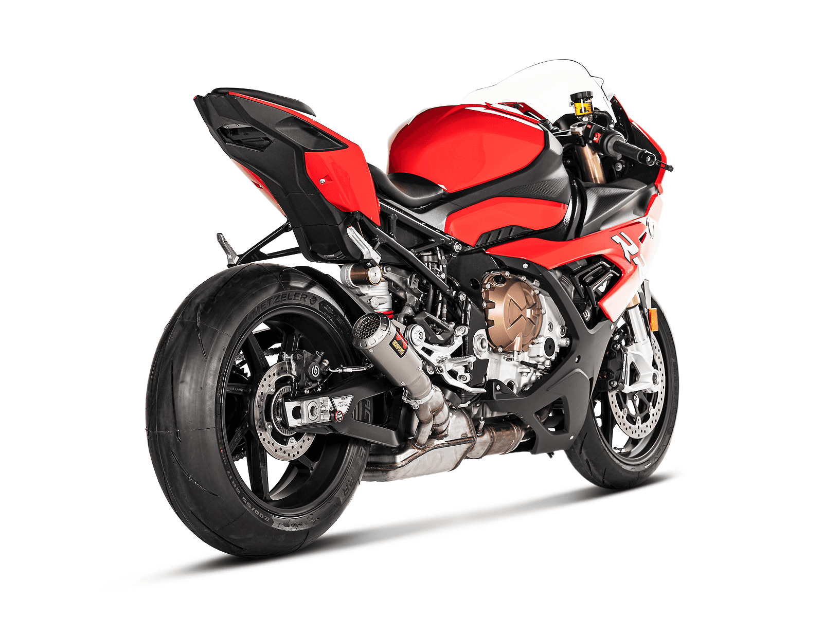 AKRAPOVIC 1811-3739 Slip-On Line Muffler - Titanium - S1000RR