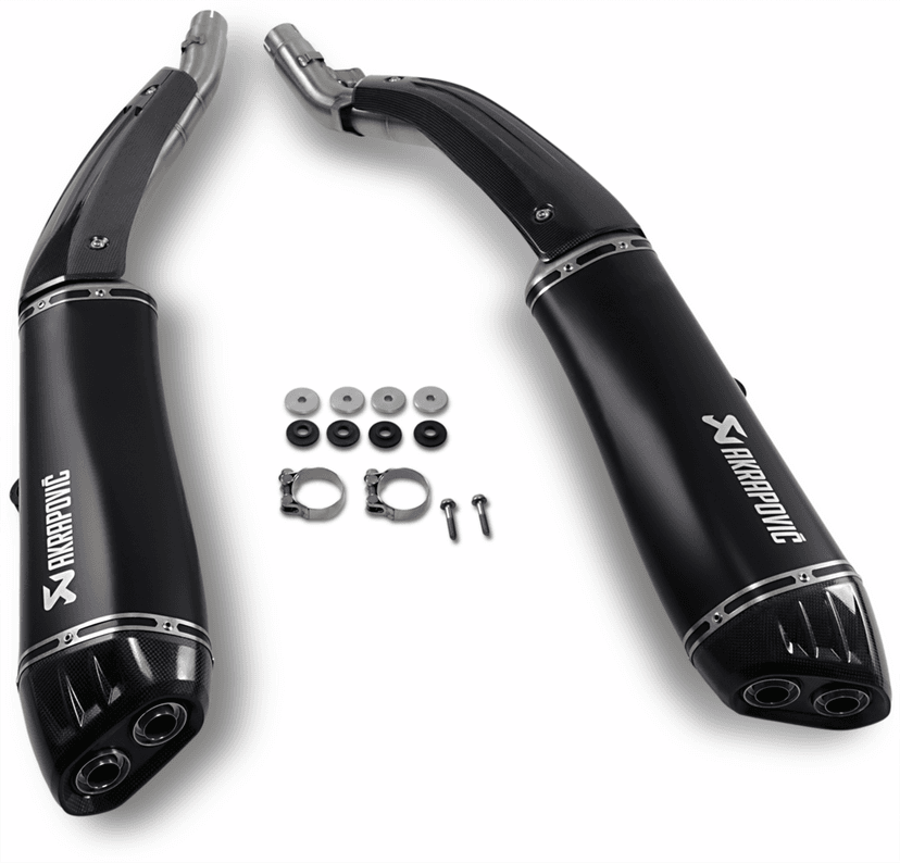 AKRAPOVIC 1811-3794 Mufflers - Titanium — image 2 of 2