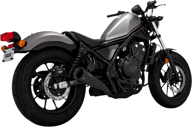 VANCE & HINES 1811-3876 Upsweep Slip-On Muffler - Black - Rebel 300/500 — image 1 of 2