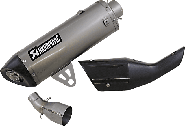 AKRAPOVIC 1811-3935 Muffler - Titanium — image 1 of 2