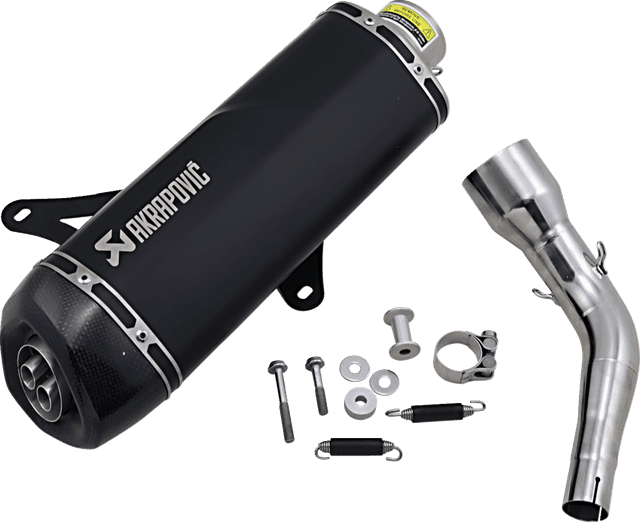 AKRAPOVIC 1811-3941 Muffler - Black - Stainless Steel - GTS/GTV — image 2 of 2