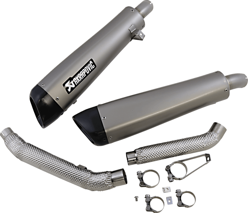 AKRAPOVIC 1811-3943 Titanium Mufflers — image 2 of 2