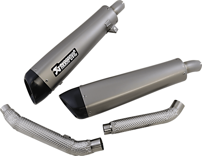 AKRAPOVIC 1811-3943 Titanium Mufflers — image 1 of 2