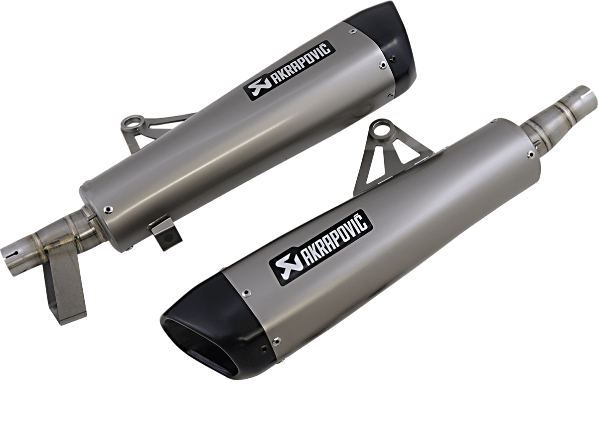 AKRAPOVIC 1811-3944 Titanium Mufflers