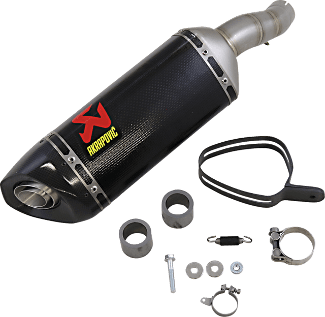 AKRAPOVIC 1811-3945 Slip-On Line Muffler - Carbon Fiber — image 2 of 2