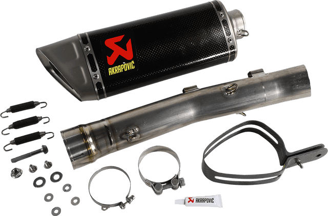 AKRAPOVIC 1811-4016 Muffler - Titanium/Carbon Fiber — image 1 of 2