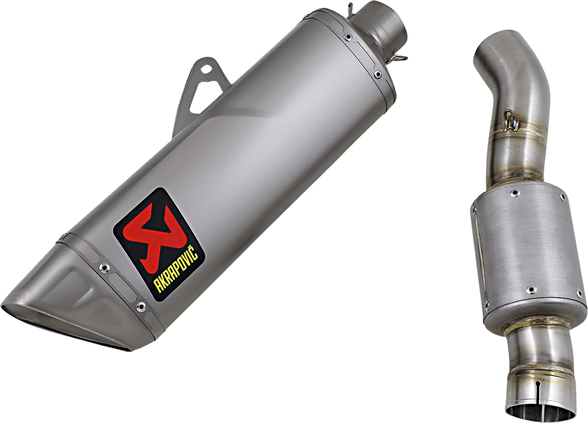 AKRAPOVIC 1811-4017 Track Day Muffler - Titanium
