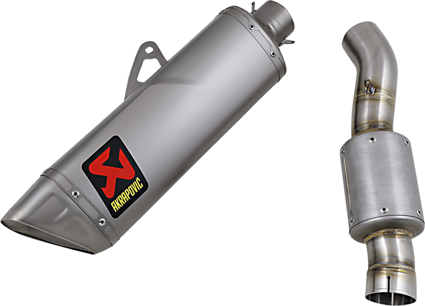 AKRAPOVIC 1811-4017 Track Day Muffler - Titanium — image 1 of 2