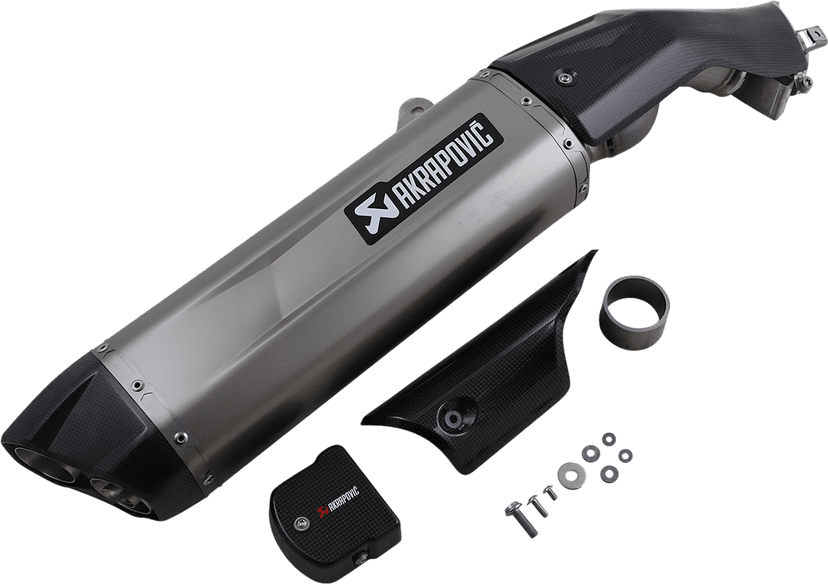 AKRAPOVIC 1811-4019 Titanium Muffler — image 1 of 3