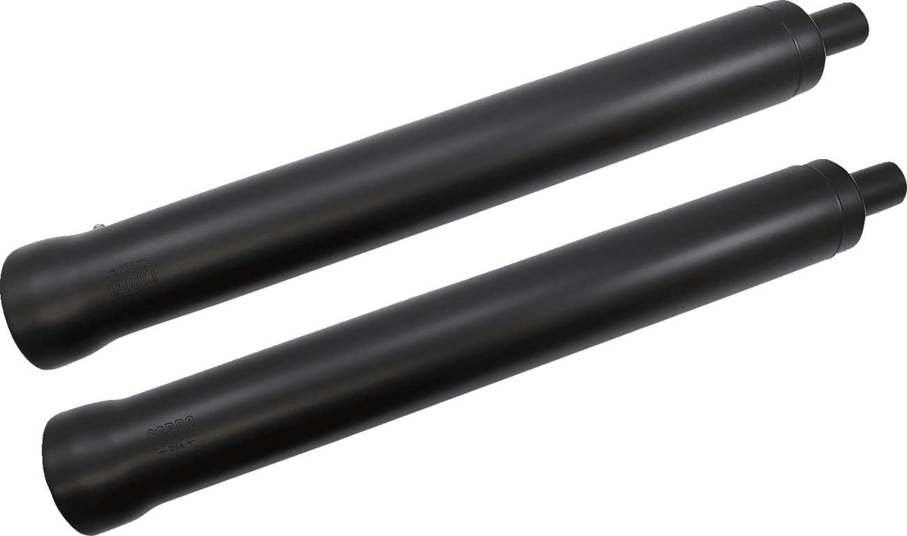 COBRA 1811-4226 Neighbor Hater Series Mufflers - Black - Roadmaster/Chief/Vintage