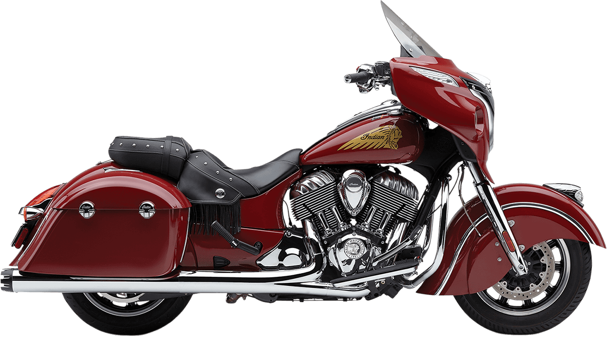 COBRA 1811-4233 Dual Cut Slip-On Mufflers - Chrome