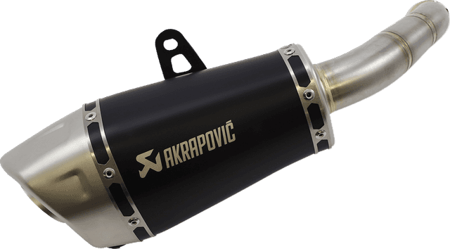 AKRAPOVIC 1811-4242 Slip-On Muffler - Titanium — image 1 of 2