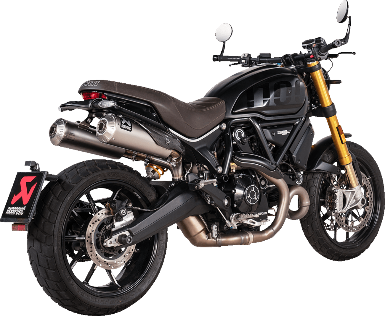 AKRAPOVIC 1811-4247 Slip-On Muffler - Titanium