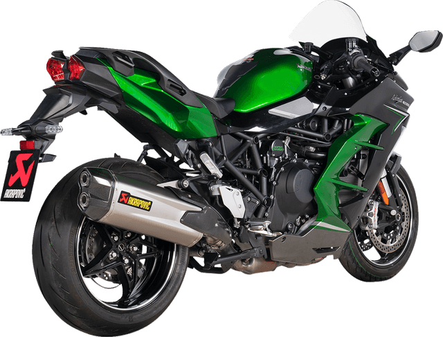 AKRAPOVIC 1811-4315 Slip-On Line Muffler - Titanium — image 1 of 2