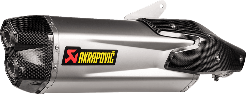 AKRAPOVIC 1811-4315 Slip-On Line Muffler - Titanium — image 2 of 2