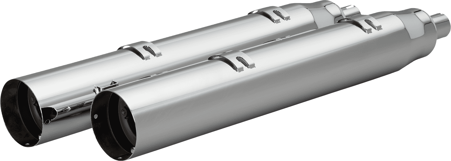 KHROME WERKS 1811-4320 4-1/2" War Hammer Mufflers - Chrome