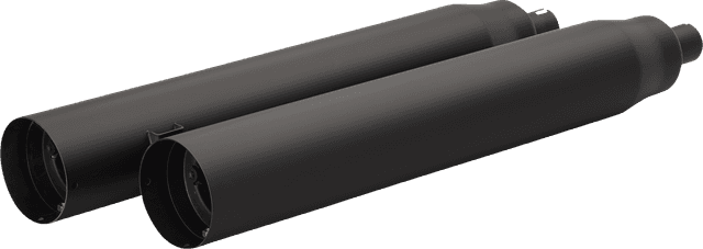 KHROME WERKS 1811-4323 4-1/2" War Hammer Mufflers - Black